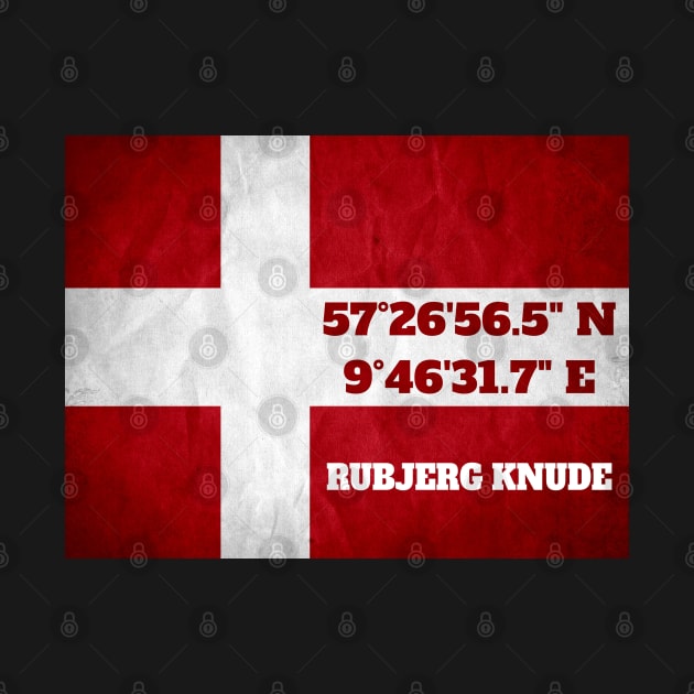 Rubjerg Knude Fyr - coordinates - flag by jomaot