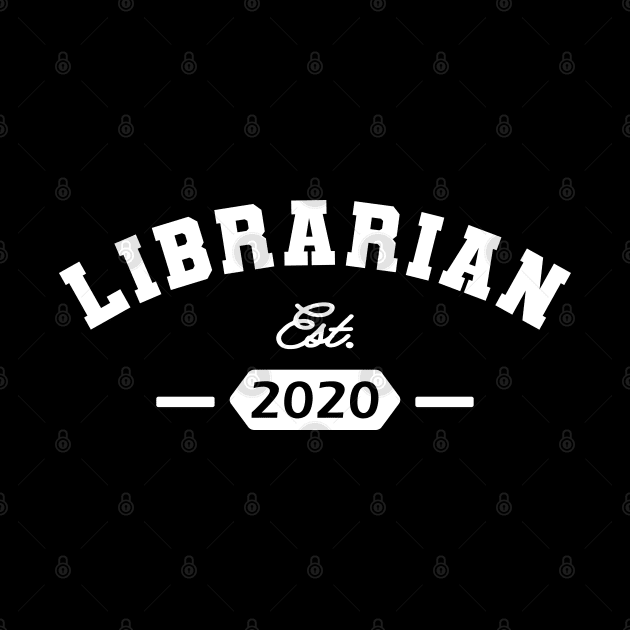 Librarian est. 2020 by KC Happy Shop