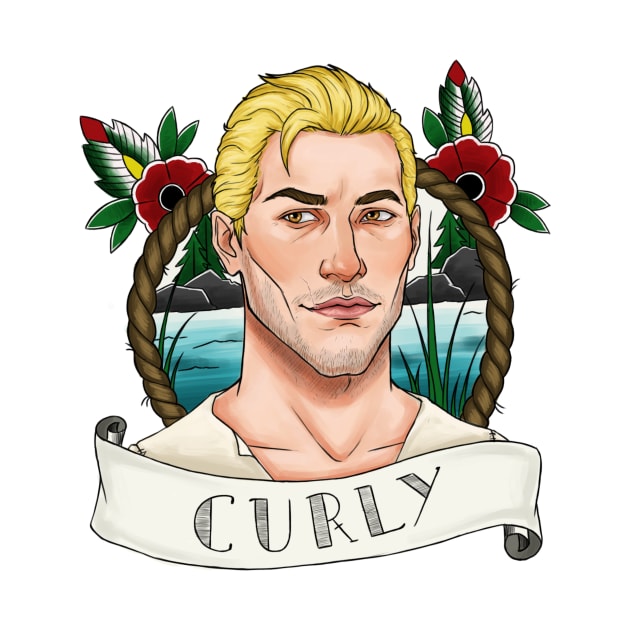 Curly by sabryannedraws