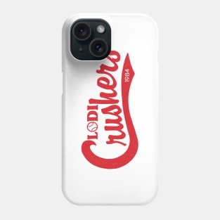 Defunct Lodi Crushers Baseball 1984 Phone Case