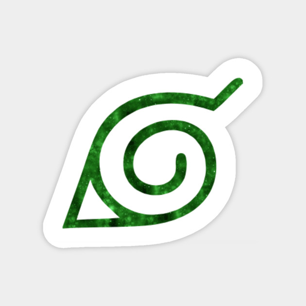 Naruto Hidden Leaf Symbol Galaxy Design Hidden Leaf Magnet