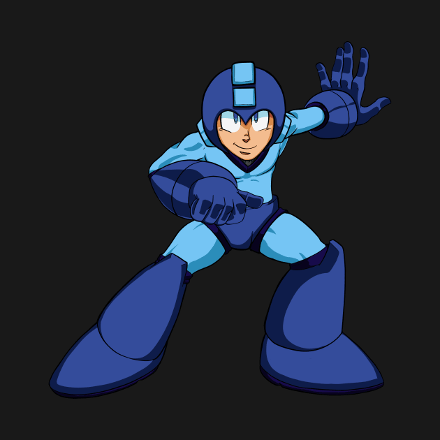 Mega Man by KnightLineArt