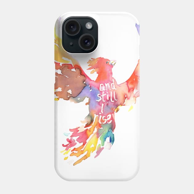 And Still I Rise Phone Case by Jess Buhman Art 