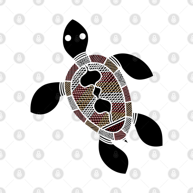 Aboriginal Art - Turtle by hogartharts