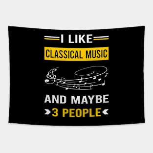 3 People Classical Music Tapestry