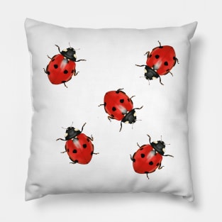 Big ladybugs Pillow