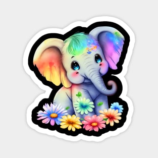 baby elephant Magnet