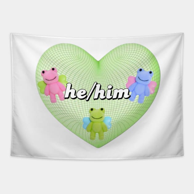 he/him pronouns Tapestry by hgrasel