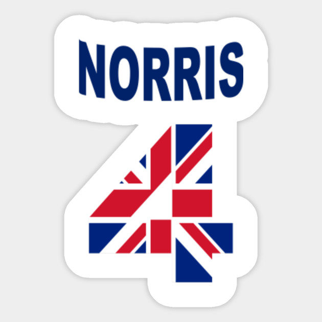 Lando Norris 4 Lando Norris Sticker Teepublic