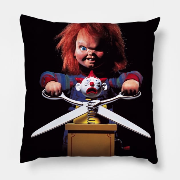 Chucky vibes Pillow by young17