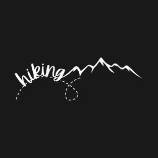 Hiking into the mountains T-Shirt