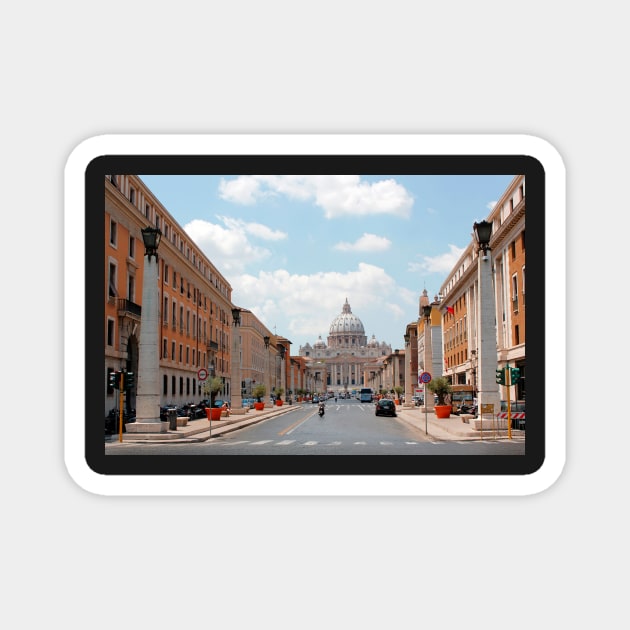 Vatican City Magnet by jwwallace