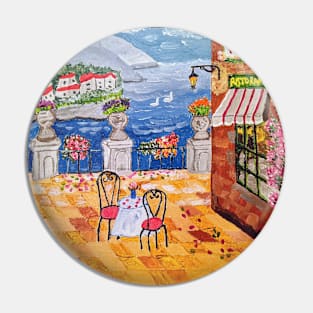 Italy Cafe Pin