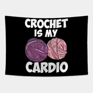 Crochet Is My Cardio Tapestry