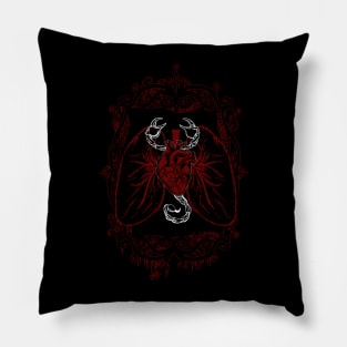 Scorpion Heart Pillow