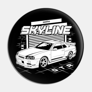 Skyline GTR R34 Pin