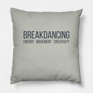 Breakdancing Pillow