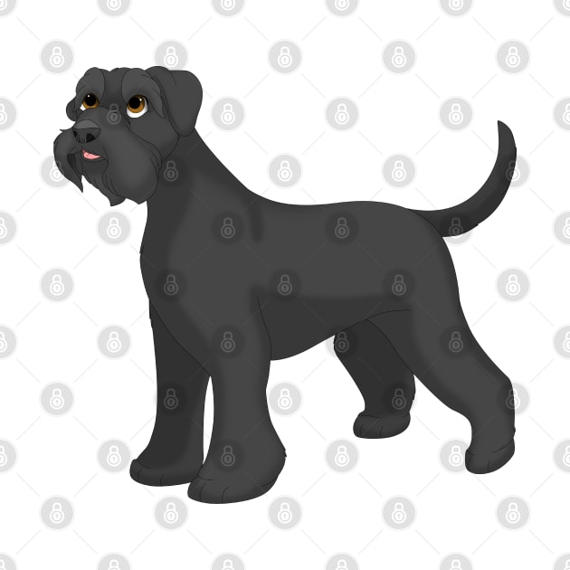 Giant Schnauzer Dog by millersye