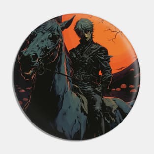 Horse Rider Pin