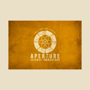 Orange Grungy Aperture Jumpsuit T-Shirt