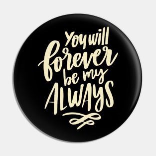 wedding lettering Pin