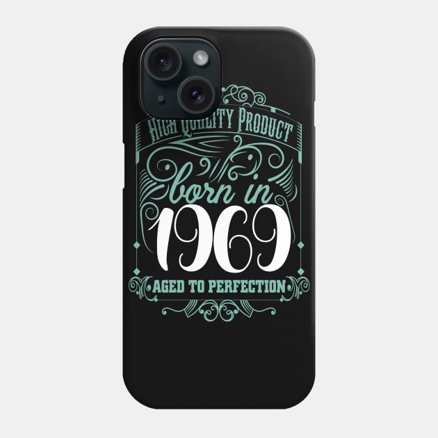 High Quality Born In 1969 Phone Case by Diannas