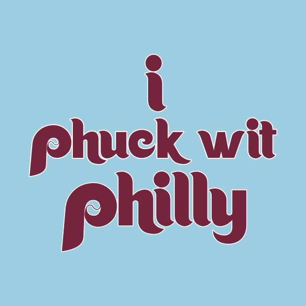 I Phuck wit Philly Retro by Rabid Penguin Records