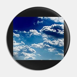 Beautiful cloudy blue sky Pin