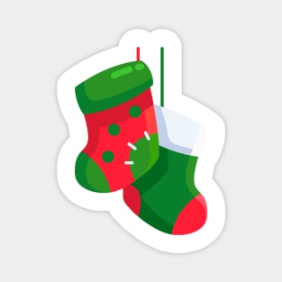 Christmas Sock Magnet