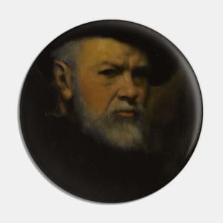 Autoportrait by Jean-Jacques Henner Pin