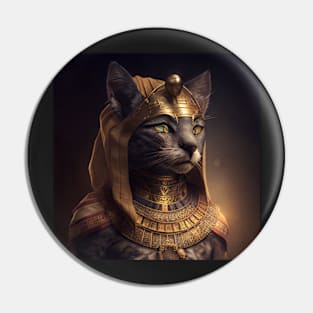 Royal Cat of Ancient Egypt Pin