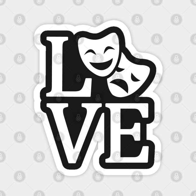 Love Theatre Magnet by KsuAnn