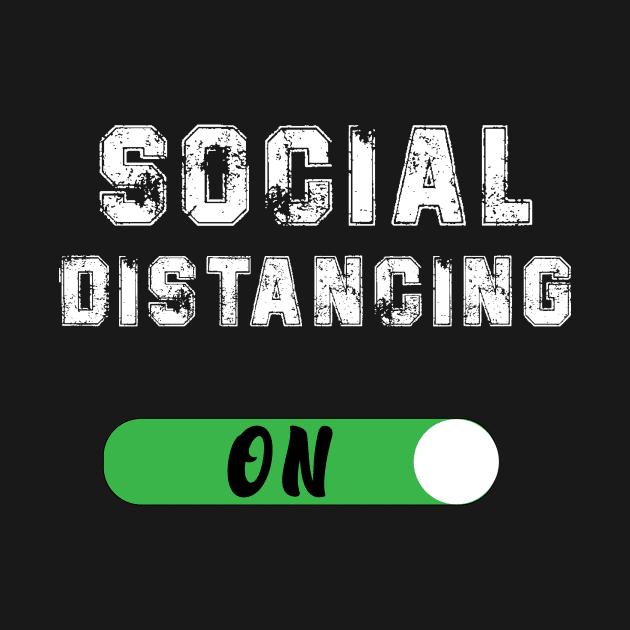 Funny Social Distancing by Flipodesigner