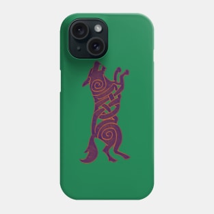 Celtic Wolf III Phone Case