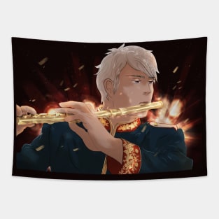 Prussian Flute Concert Tapestry