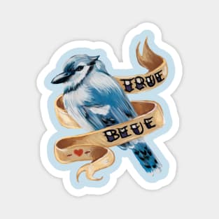 True Blue Jay Magnet