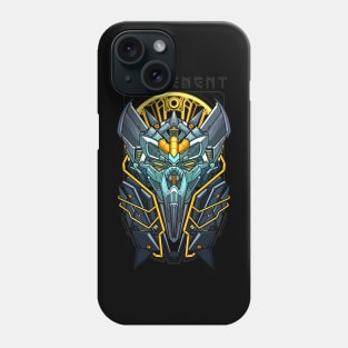 Mecha skull judgement Phone Case