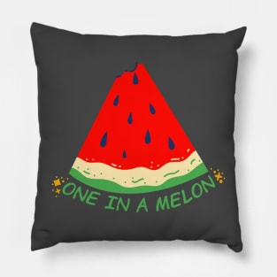 One in a melon Pillow