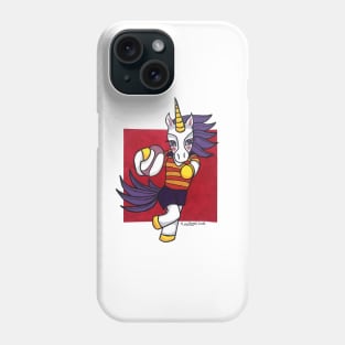 Rugby Unicorn - Ready to Pass - Animals of Inspiration Phone Case