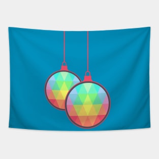 Yule Christmas Bauble Decoration Tapestry