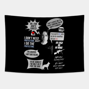 Sameen Shaw - Person of interest Tapestry