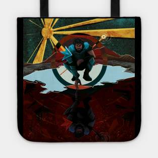 Hawke in fade Tote