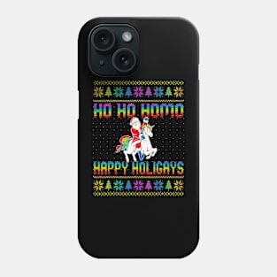 Holi gays Christmas Gay Pride LGBT Phone Case