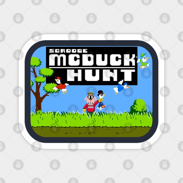 Scrooge McDuck Hunt Magnet by RobotGhost