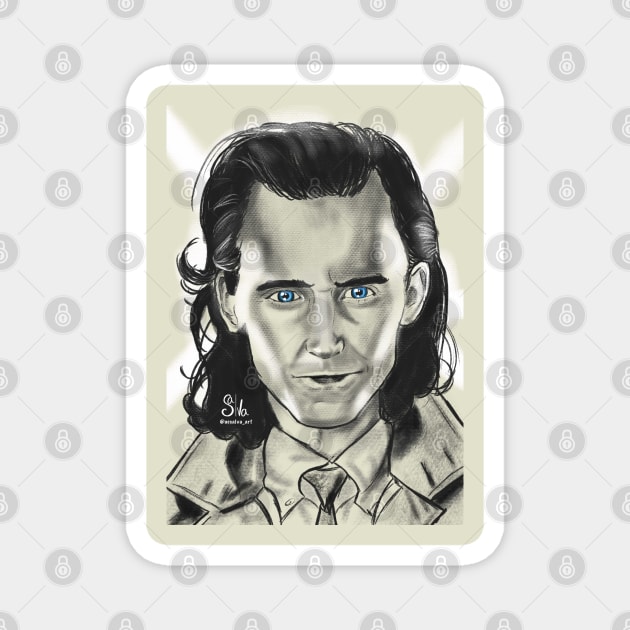 Loki - Tom Hiddleston Magnet by AC Salva