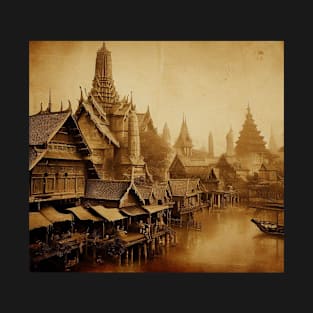 oude foto thailand T-Shirt