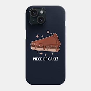 Cute Cake Chocolate Cartoon Meme For Cake Lovers Foodies Phone Case