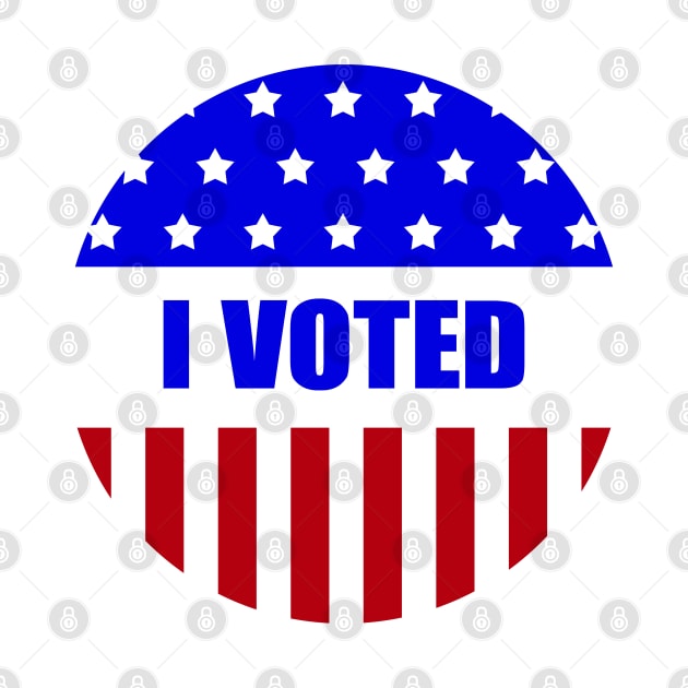 I Voted Sticker by themadesigns