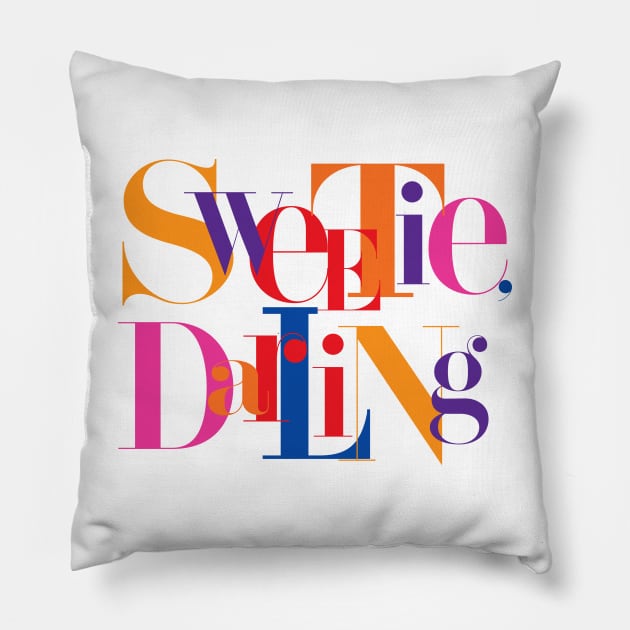 Fabulous Sweetie Darling Pillow by chaxue