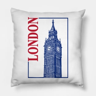 London-Big Ben Pillow